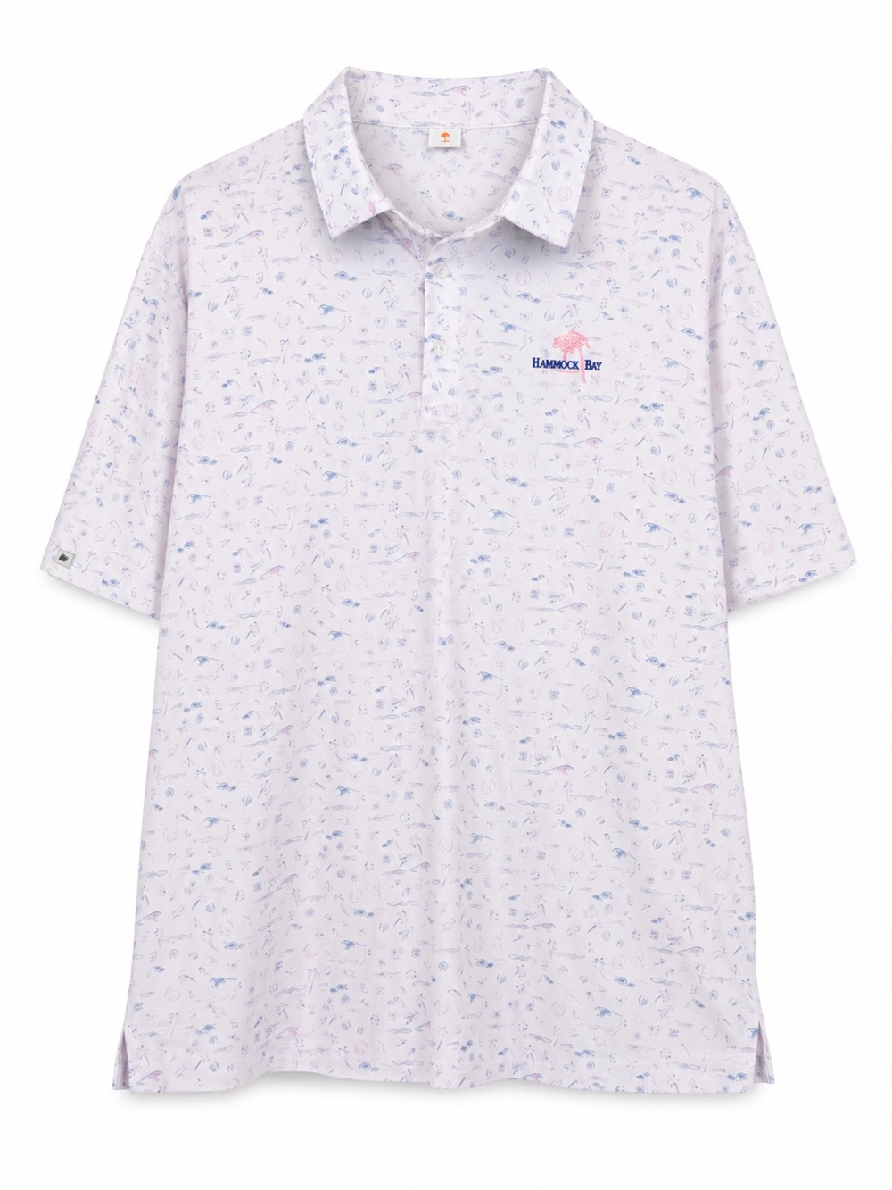 Straight Down Hammock Bay Performance Golf Polo Shirt Men's XXL Coastal - Picture 1 of 9